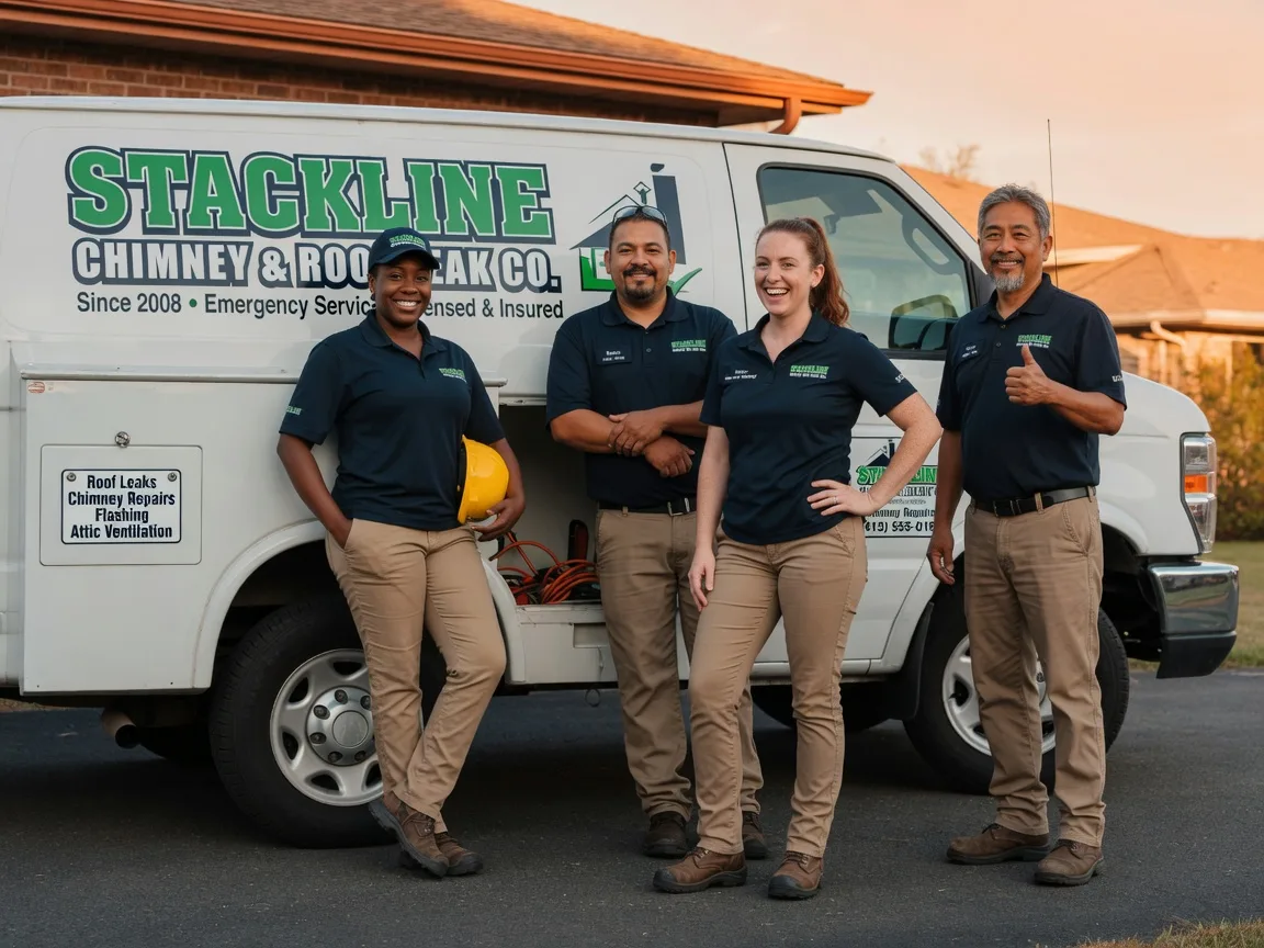 Chimney flashing repair company in Shelby, MS